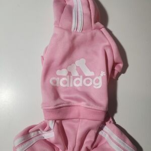 Adidog Dog One Piece Track Suit Size Medium